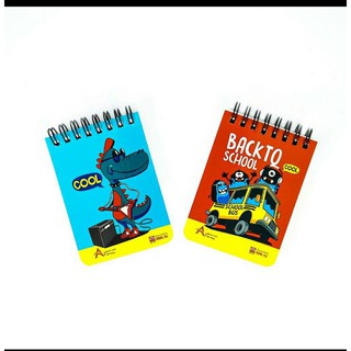 Sổ tay lò xo A7 Hồng Hà sổ ghi chép ghi chú ghi công thức 200 trang