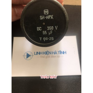 [Mã ELHA22 giảm 5% đơn 300K] Tụ điện 65uf 350V tụ nguồn bo điều hòa tụ 350V 65uf hàng tháo máy nhật