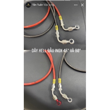 Dây dầu Hell đầu inox