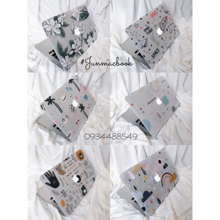 Ốp macbook trong in hình