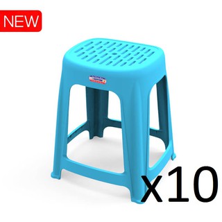 Bộ 10 Ghế cao Oval Duy Tân ( Đa dạng về màu sắc )