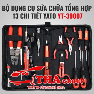 Bộ dụng cụ sửa chữa tổng hợp 13 chi tiết Yato YT-39007