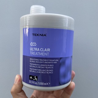 Kem ủ tóc giữ bóng cho tóc rất sáng hoặc bạc Lakme Teknia Ultra Clair Treatment 1000ml
