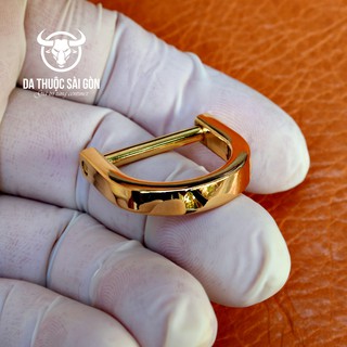 Dring cao cấp màu vàng - Cam kết không bay màu, không rỉ sét - Phụ kiện làm túi handmade