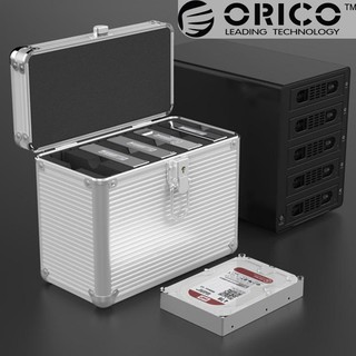 Hộp nhôm bảo vệ 5 ổ cứng Orico BSC 35-05 BX58