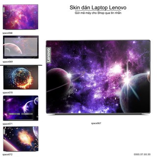 Skin dán Laptop Lenovo in hình không gian _nhiều mẫu 12 (inbox mã máy cho Shop)