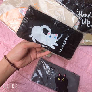 Túi Đựng Bút pilu Hình Mèo,Gấu, Chữ Trung Giao Ngẫu Nhiên