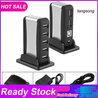 Bộ Chia 7 Cổng Usb 2.0 Hub 50cm 5v Cho Pc / Laptop
