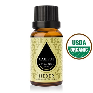 Tinh Dầu Tràm Gió Cajeput Heber Natural Life, Cao Cấp Nhập Khẩu, Thiên Nhiên Nguyên Chất, Chai 10ml/30ml/50ml