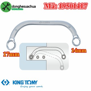 Cờ lê hai đầu vòng trái me 14 x 17 Kingtony 19501417