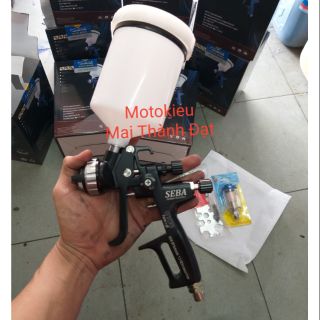 Súng Phun Sơn Seba ( Sơn oto xe máy ) Đầu Phun Chuẩn 1.3mm .