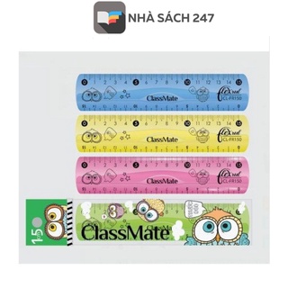 Thước Dẻo Classmate 15cm CL-FR150 Vật liệu PP an toàn cho người sử dụng, thân thiện với môi trường.