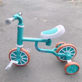 FREE SHIP !!! Xe chòi chân thăng bằng cho bé 2in1 ACWZ bản 2021 màu xanh dương