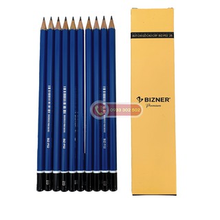 [Chính hãng] Bút chì gỗ cao cấp Bizner BIZ-P02 ( 2B )