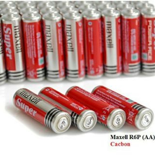 Vỉ 4 viên pin Maxell AA (2A).R6P 1.5v