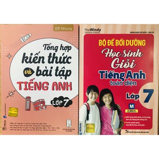 Sách - Combo Tổng Hợp Kiến Thức Và Bài Tập Tiếng Anh  Lớp 7 + Bộ Đề Bồi Dưỡng Học Sinh Giỏi Tiếng Anh Toàn Diện Lớp 7