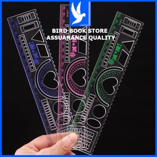 Thước kẻ 20cm trái tim nhiều màu 𝑭𝒓𝒆𝒆𝒔𝒉𝒊𝒑 Bird Book