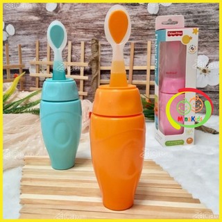 Bình Ăn Dặm Cho Bé Fisher Price USA 150ml Nhựa Mềm Hàng Thái Lan Minakids FP201240