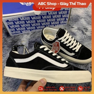 [FreeShip] [Hàng Xịn] Giày Van Sneaker, Giầy Vans đen trắng Vault Hót Nhất