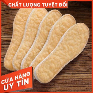 [XẢ KHO+FREE SHIP]  Lót giày lông cừu giữ ấm mềm mịn