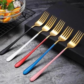 Sét 5 Dĩa Thìa Muỗng Inox