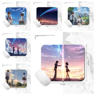 Miếng lót chuột IN HÌNH Kimi no Na wa Your name anime chibi tiện lợi xinh xắn