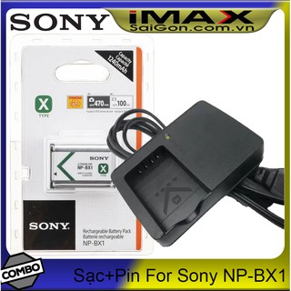 Bộ 1 pin 1 sạc máy ảnh cho Sony NP-BX1