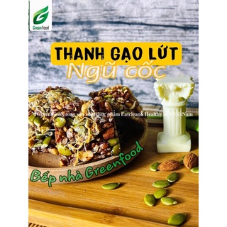 Thanh Gạo Lứt Rong Biển thương hiệu Greenfood ăn kiêng, Eatclean Healthy giảm cân