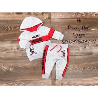Sét bộ nỉ bông primark dư xịn mickey cực đẹp cho bé