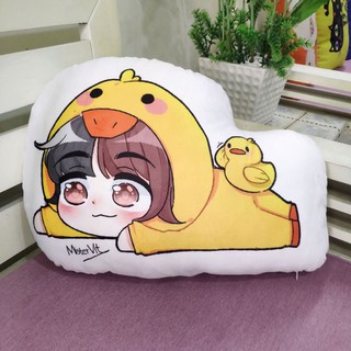 gấu bông mister vịt hero team