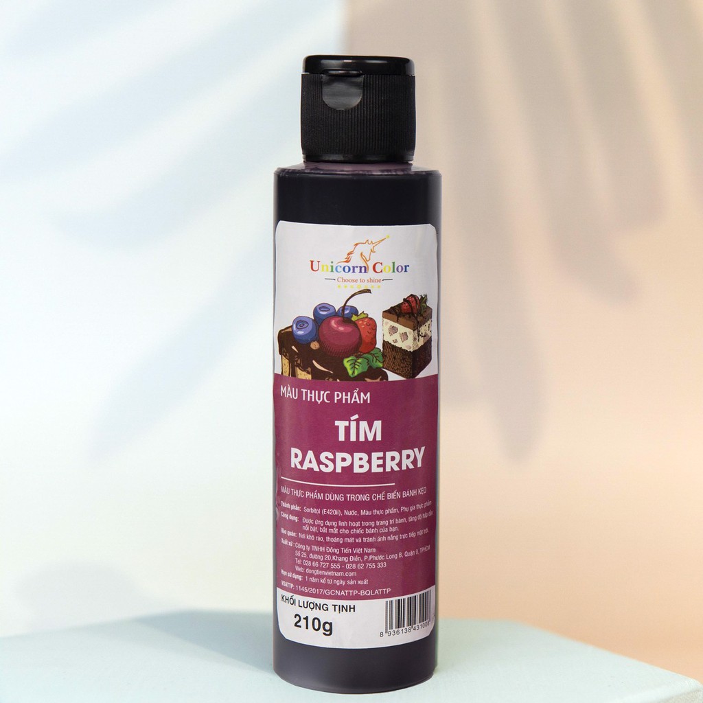 Màu thực phẩm Unicorn Tím Raspberry 210g