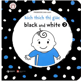 Sách - Kích thích thị giác - Black and white - Quyển 2