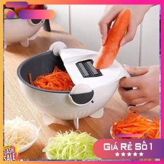 Bộ dụng cụ nạo rau củ kèm rổ đa năng 7in1 - Sieuthigiadinh.2021