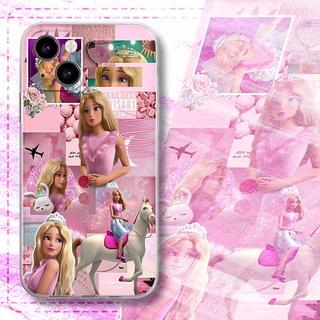 Ốp Điện Thoại TPU Mềm Chống Sốc Hình Búp Bê Công Chúa Barbie Cho IPhone 14 12 PRO 12 mini 11 PRO Max 13 PRO 13PROMAX Xs Max XR 6 7 8 Plus