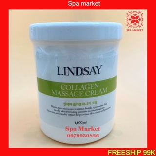 Kem massage LINDSAY Hàn Quốc 1000ml cho mọi loại da