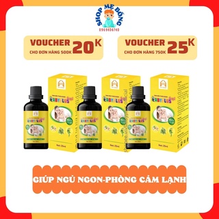 Combo 3h Tinh dầu thảo dược giúp bé hết ho đờm hắt hơi sổ mũi tinh dầu thơm phòng đuổi muỗi thiên nhiên