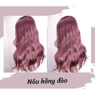 thuốc nhuộm tóc màu hồng đào