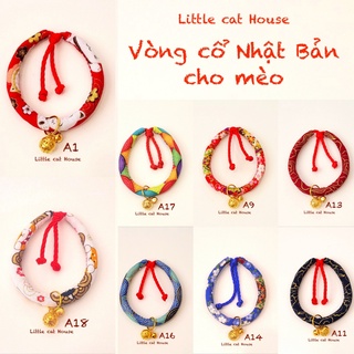 Vòng cổ Nhật Bản cho mèo, vòng lục lạc cho Chó Mèo