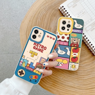 [SIÊU HOT IPHONE] Ốp GAME retro ốp lưng iphone 13 vuông bảo vệ cam 6/6splus/8/7/8plus/XsMax/11/12/13/11ProMax tr172