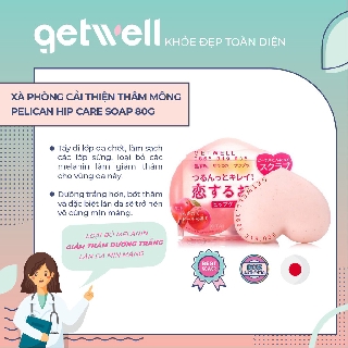 XÀ PHÒNG GIẢM THÂM MÔNG PELICAN HIP CARE SOAP (80G)