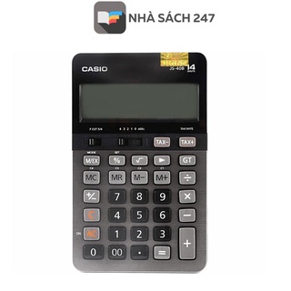 Máy tính CASIO JS-40B  Màn hình lớn hơn giúp đọc nhiều dữ liệu dễ dàng thao tác.Hàng chính hãng bảo hành 7 năm