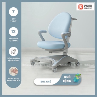 (CHÍNH HÃNG SIHOO - TẶNG BỌC GHẾ) Ghế học sinh chống gù lưng cao cấp SIHOO-K35C
