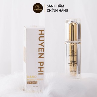 Kem Face Nano Huyền Phi  20ml giúp da căng bóng makeup,chống nắng,che khuyết điểm,ngăn ngừa mụn trứng cá