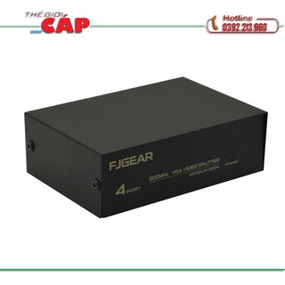 Bộ chia tín hiệu VGA 1 ra 4 FJGEAR FJ-2004