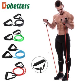 Dây đàn hồi kháng lực bán sỉ có tay cầm tập gym và yoga, hàng Dobetters cao cấp chính hãng