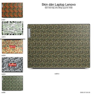 Skin dán Laptop Lenovo in hình rằn ri _nhiều mẫu 4 (inbox mã máy cho Shop)