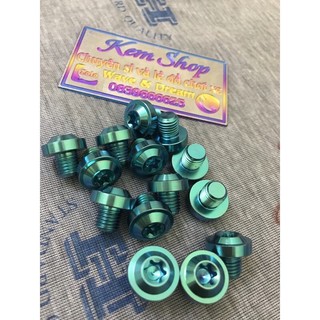 Ốc Titan Gr5 Sịn Chân Gương [ Giá 1 Ốc ]