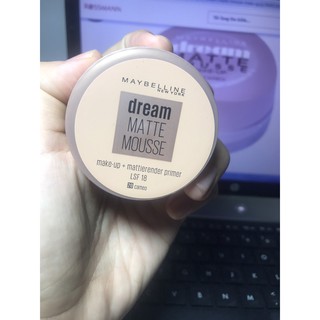 PHẤN TƯƠI MAYBELLINE NEW YORK DREAM MATTE MOUSSE SPF18 ( 20 CAMEO), 18ML, Ý