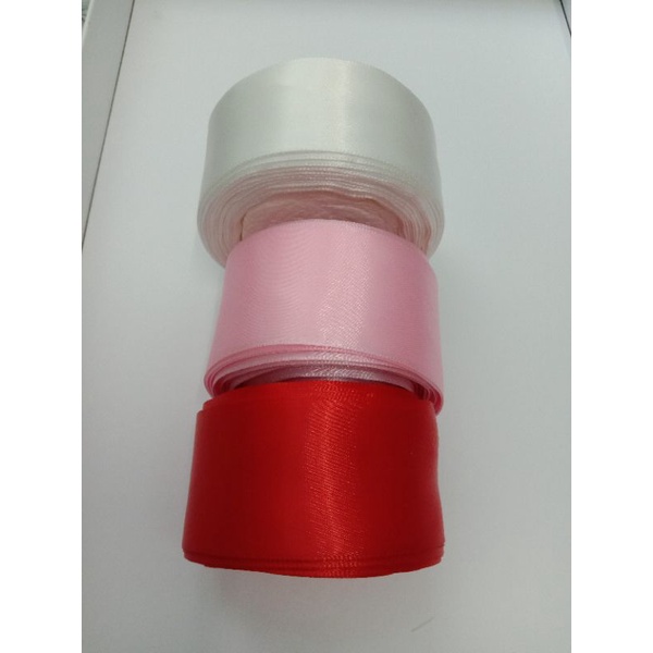 Ruy băng satin lụa 1 mặt 4cm