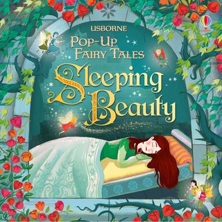 Sách Usborne - Pop Up Fairy Tales Sleeping Beauty - Truyện cổ tích công chúa ngủ trong rừng bằng tiếng anh